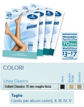 SAUBER COLLANT 70 DENARI MAGLIA LISCIA NERO 4 LINEA CLASSICA - Farmacia Dott. Pasquale Russo