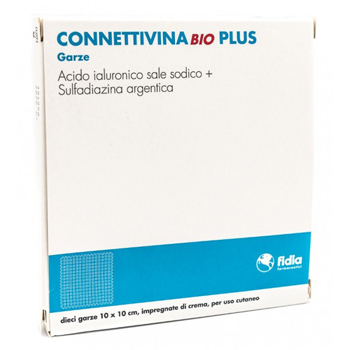 CONNETTIVINABIO PLUS GARZA 10 X 10 CM 10 PEZZI - Farmacia Dott. Pasquale Russo