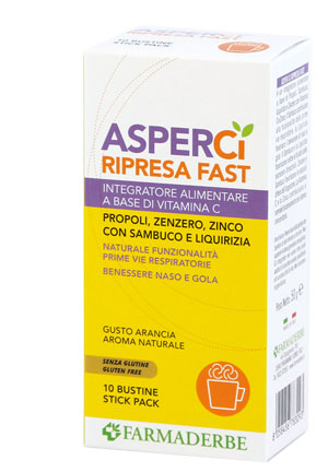 ASPER CI RIPRESA FAST 10 BUSTINE - Farmacia Dott. Pasquale Russo