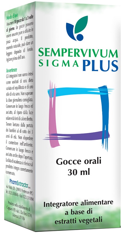 SEMPERVIVUM SIGMA PLUS 30 ML - Farmacia Dott. Pasquale Russo