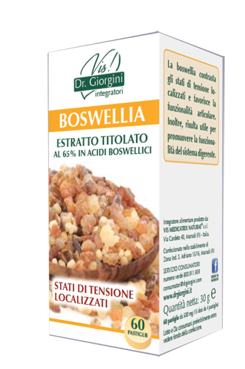 BOSWELLIA ESTRATTO TITOLATO 60 PASTIGLIE - Farmacia Dott. Pasquale Russo