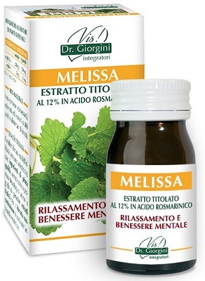 MELISSA ESTRATTO TITOLATO 60 PASTIGLIE - Farmacia Dott. Pasquale Russo