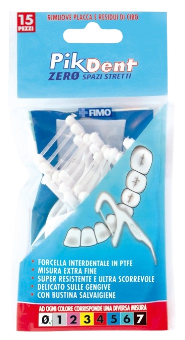 PIKDENT ZERO SPAZI STRETTI 15 FORCELLE INTERDENTALI - Farmacia Dott. Pasquale Russo