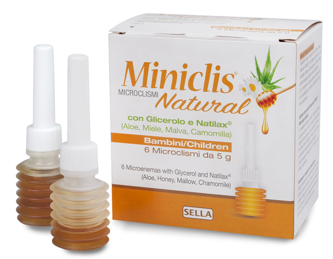 MINICLIS NATURAL MD BAMBINI 6 PEZZI - Farmacia Dott. Pasquale Russo