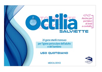 OCTILIA SALVIETTE PERIOCULARI 20 GARZE - Farmacia Dott. Pasquale Russo