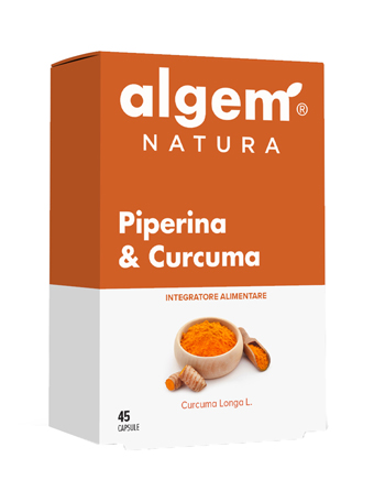 PIPERINA & CURCUMA 45 CAPSULE - Farmacia Dott. Pasquale Russo