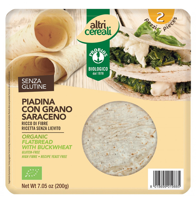 ALTRICEREALI PIADINA CON GRANO SARACENO 200 G - Farmacia Dott. Pasquale Russo
