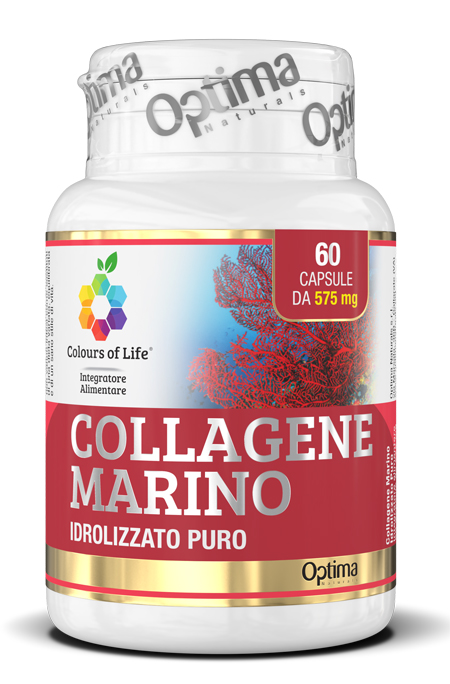 COLOURS OF LIFE COLLAGENE MARINO IDROLIZZATO PURO 60 CAPSULE 575 MG - Farmacia Dott. Pasquale Russo