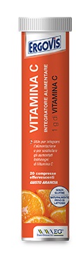 ERGOVIS VIT C 1000MG 20 COMPRESSE EFFERVESCENTI - Farmacia Dott. Pasquale Russo