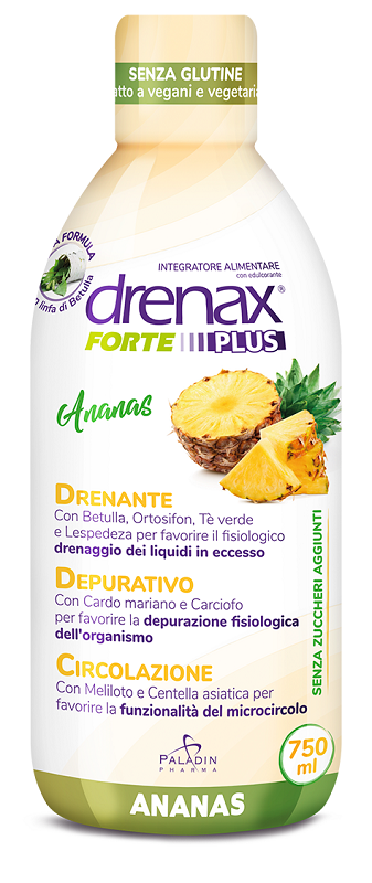 DRENAX FORTE PLUS ESOTICO CON ESTRATTO D'ANANAS 750 ML - Farmacia Dott. Pasquale Russo