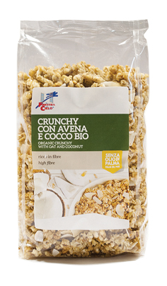 CRUNCHY CON AVENA E COCCO 375 G - Farmacia Dott. Pasquale Russo