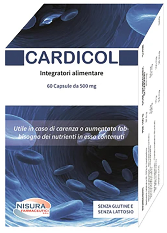 CARDICOL 60 CAPSULE DA 500 MG - Farmacia Dott. Pasquale Russo