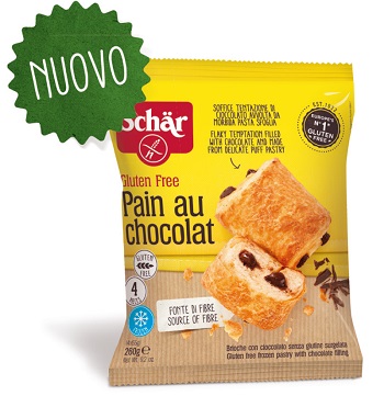 SCHAR PAIN AU CHOCOLAT SURGELATO 4 X 65 G - Farmacia Dott. Pasquale Russo