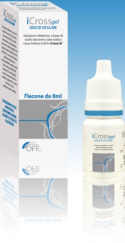ICROSS GEL GOCCE OCULARI ACIDO IALURONICO CROSS-LINKATO 0,4% 8 ML - Farmacia Dott. Pasquale Russo