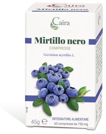 CAIRA MIRTILLO NERO 60 COMPRESSE - Farmacia Dott. Pasquale Russo
