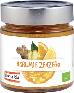 COMPOSTA AGRUMI E ZENZERO BIO 250 G - Farmacia Dott. Pasquale Russo