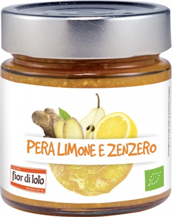 COMPOSTA PERE LIMONI E ZENZERO BIO 250 G - Farmacia Dott. Pasquale Russo