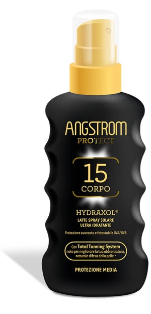ANGSTROM PROTECT HYDRAXOL LATTE SPRAY SOLARE PROTEZIONE 15 175 ML - Farmacia Dott. Pasquale Russo