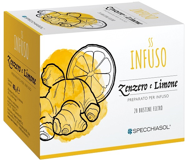 INFUSO TISANA ZENZERO + LIMONE 20 FILTRI - Farmacia Dott. Pasquale Russo
