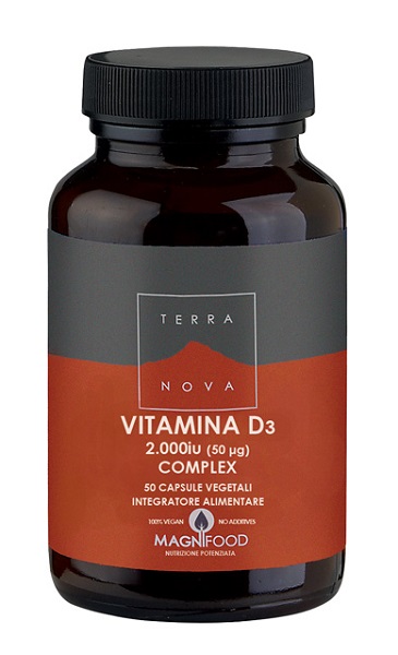 TERRANOVA COMPLESSO DI VITAMINA D3 2000 IU (50UG) 50 CAPSULE - Farmacia Dott. Pasquale Russo