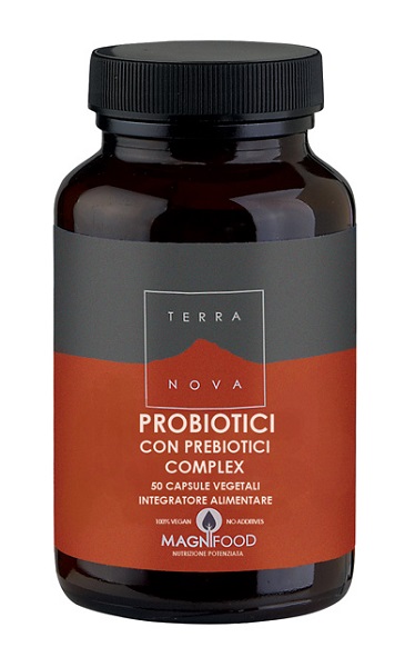 TERRANOVA PROBIOTICI CON PREBIOTICI COMPLEX 50 CAPSULE VEGETALI - Farmacia Dott. Pasquale Russo