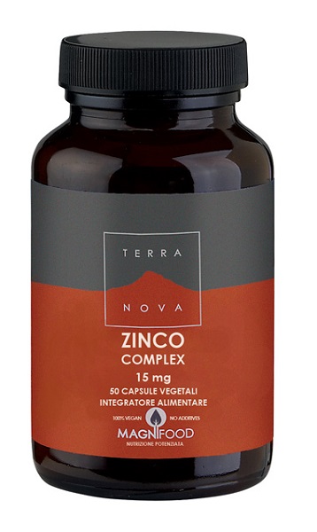 TERRANOVA COMPLESSO DI ZINCO 15 MG 50 CAPSULE - Farmacia Dott. Pasquale Russo