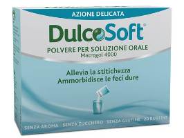 DULCOSOFT POLVERE PER SOLUZIONE ORALE 20 BUSTINE - Farmacia Dott. Pasquale Russo