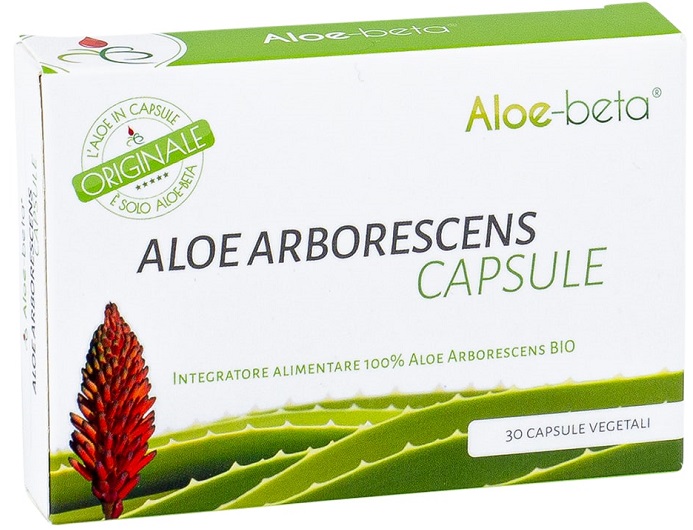 ALOE BETA 30 CAPSULE ALOE ARBORESCENS - Farmacia Dott. Pasquale Russo