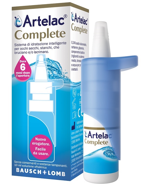ARTELAC COMPLETE MULTIDOSE 10 ML - Farmacia Dott. Pasquale Russo