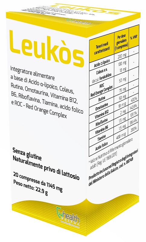 LEUKOS 4H 20 COMPRESSE DIVISIBILI - Farmacia Dott. Pasquale Russo