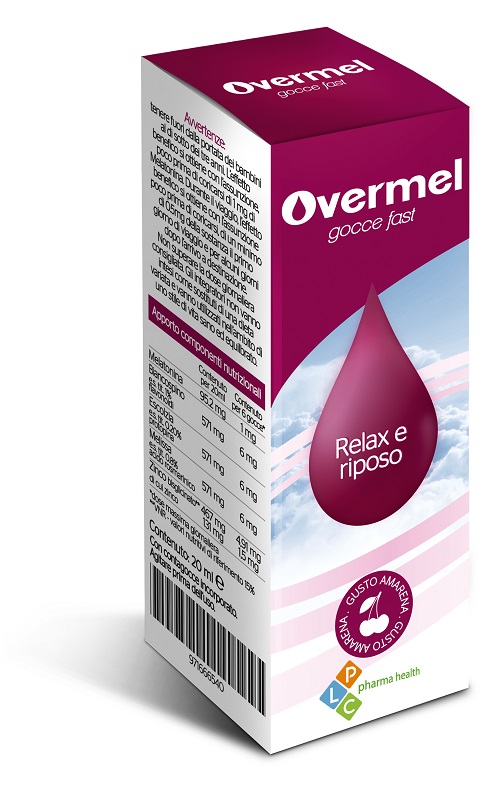 OVERMEL GOCCE FAST 20 ML GUSTO AMARENA - Farmacia Dott. Pasquale Russo