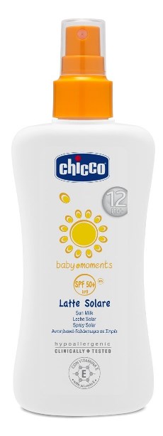 CHICCO LATTE SOLARE SPRAY SPF50 - Farmacia Dott. Pasquale Russo