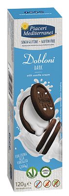PIACERI MEDITERRANEI DOBLONI DARK 120 G - Farmacia Dott. Pasquale Russo