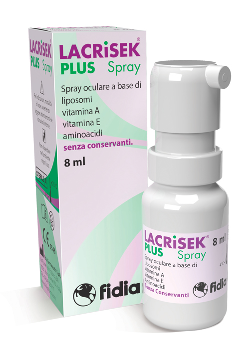 LACRISEK PLUS SPRAY SENZA CONSERVANTI SOLUZIONE OFTALMICA 8 ML - Farmacia Dott. Pasquale Russo