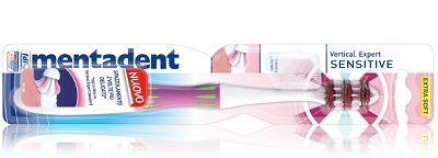 MENTADENT SPAZZOLINO VERTICAL EXPERT SENSI - Farmacia Dott. Pasquale Russo