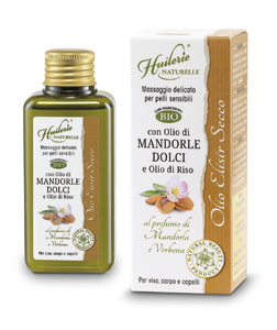 OLIO ELISIR SECCO ALL'OLIO DI MANDORLA E VERBENA - Farmacia Dott. Pasquale Russo