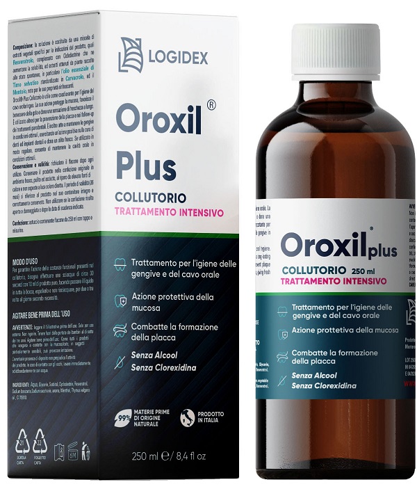 OROXIL PLUS COLLUTORIO TRATTAMENTO INTENSIVO 250 ML - Farmacia Dott. Pasquale Russo