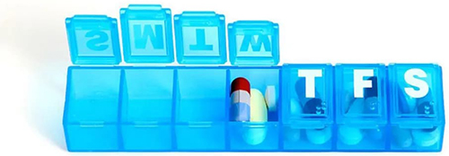 PORTAPILLORE SET MEDSTIMANALE MEDS - Farmacia Dott. Pasquale Russo