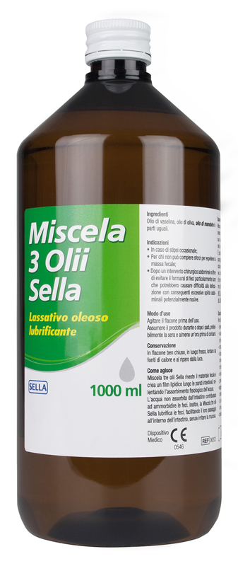 MISCELA 3 OLII LASSATIVO 1 LITRO MD - Farmacia Dott. Pasquale Russo