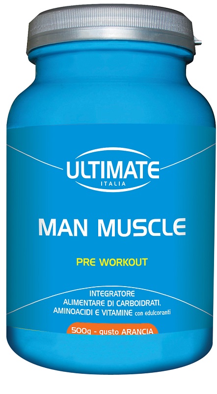 ULTIMATE MAN MUSCLE PRE-WORKOUT ARANCIA - Farmacia Dott. Pasquale Russo