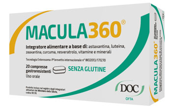 MACULA360 20 COMPRESSE GASTRORESISTENTI - Farmacia Dott. Pasquale Russo