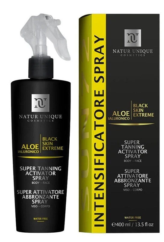 NATUR UNIQUE SUPER ATTIVATORE SPRAY BLACK SKIN EXTREME 400 ML - Farmacia Dott. Pasquale Russo