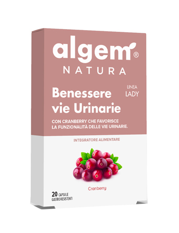 ALGEM LADY BENESSERE VIE URINARIE 20 CAPSULE 710 MG - Farmacia Dott. Pasquale Russo