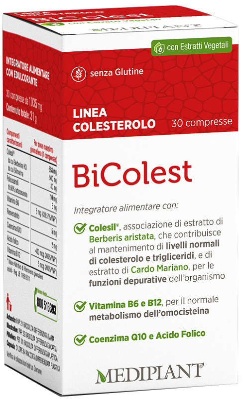 BICOLEST 30 COMPRESSE - Farmacia Dott. Pasquale Russo