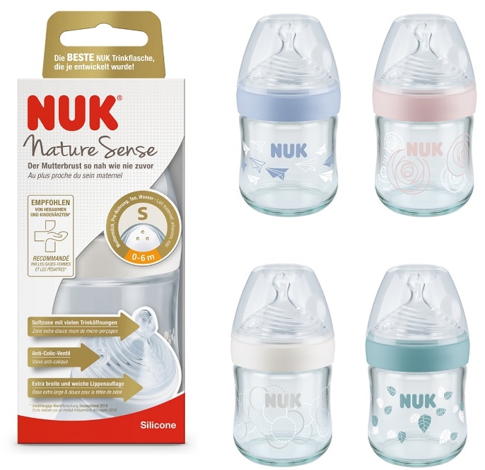 NUK BIBERON NATURAL SENSE SI 150 ML - Farmacia Dott. Pasquale Russo