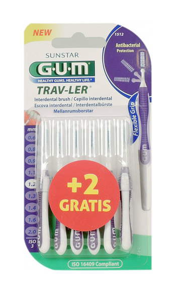 GUM TRAVLER 1512 SCOVO 1,2 6 PEZZI - Farmacia Dott. Pasquale Russo