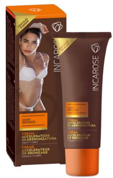 INCAROSE MAXI BRONZE CREMA ACCELERATORE DI ABBRONZATURA 125 ML - Farmacia Dott. Pasquale Russo
