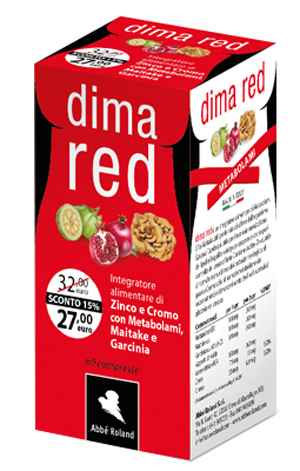 DIMA RED METABOLAMI 60 COMPRESSE - Farmacia Dott. Pasquale Russo