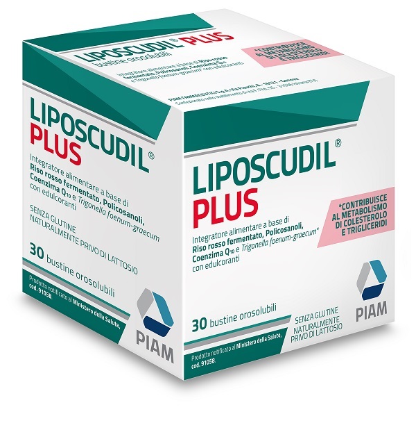 LIPOSCUDIL PLUS 30 BUSTINE OROSOLUBILI - Farmacia Dott. Pasquale Russo