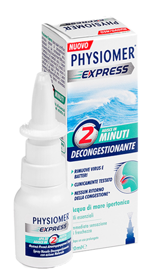 SPRAY NASALE PHYSIOMER EXPRESS SPRAY 20 ML - Farmacia Dott. Pasquale Russo